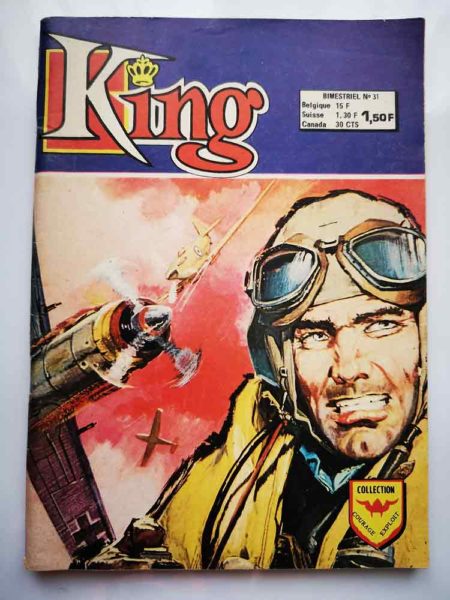 BD KING (1e série) N°31 - Le fantôme d'argent - AREDIT 1974