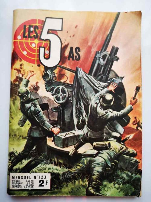 LES 5 AS N°123 – L’île du Scorpion – IMPERIA 1975