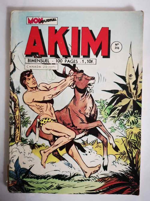 AKIM N°316 – L’île aux brumes – MON JOURNAL 1972