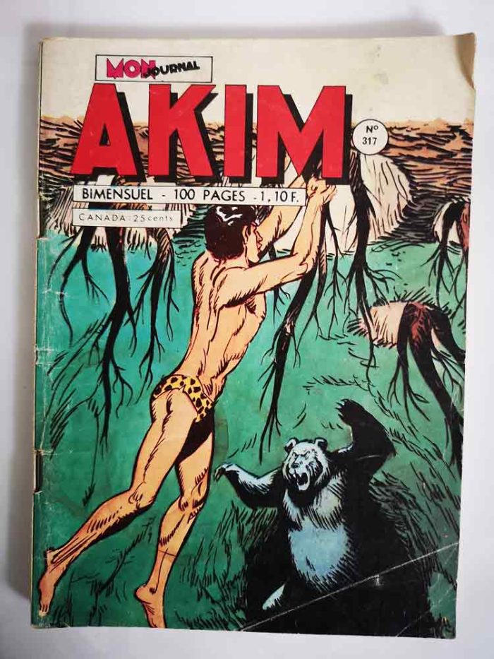 AKIM N°317 - La nuit des grands feux - MON JOURNAL 1972