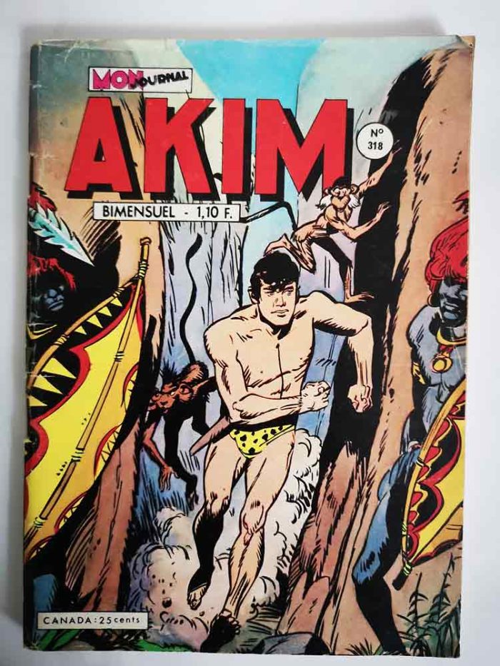 AKIM N°318 - Korkha le tigre géant - MON JOURNAL 1972