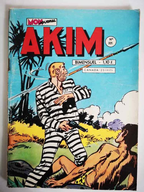 AKIM N°321 – La colonne des sacrifices – MON JOURNAL 1972