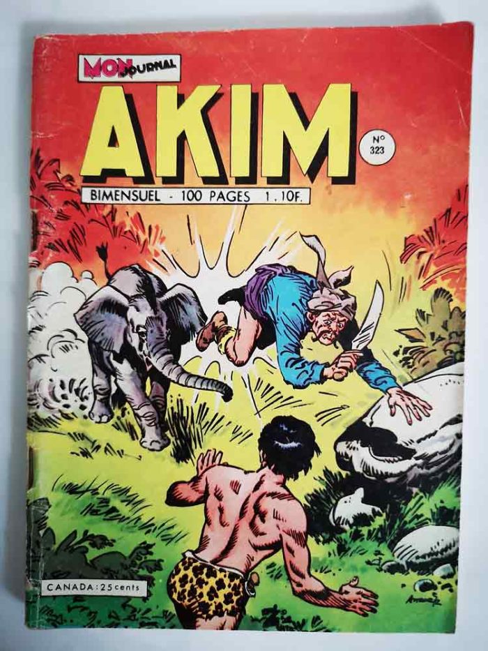 AKIM N°323 - Celui que l'on croyait mort - MON JOURNAL 1973