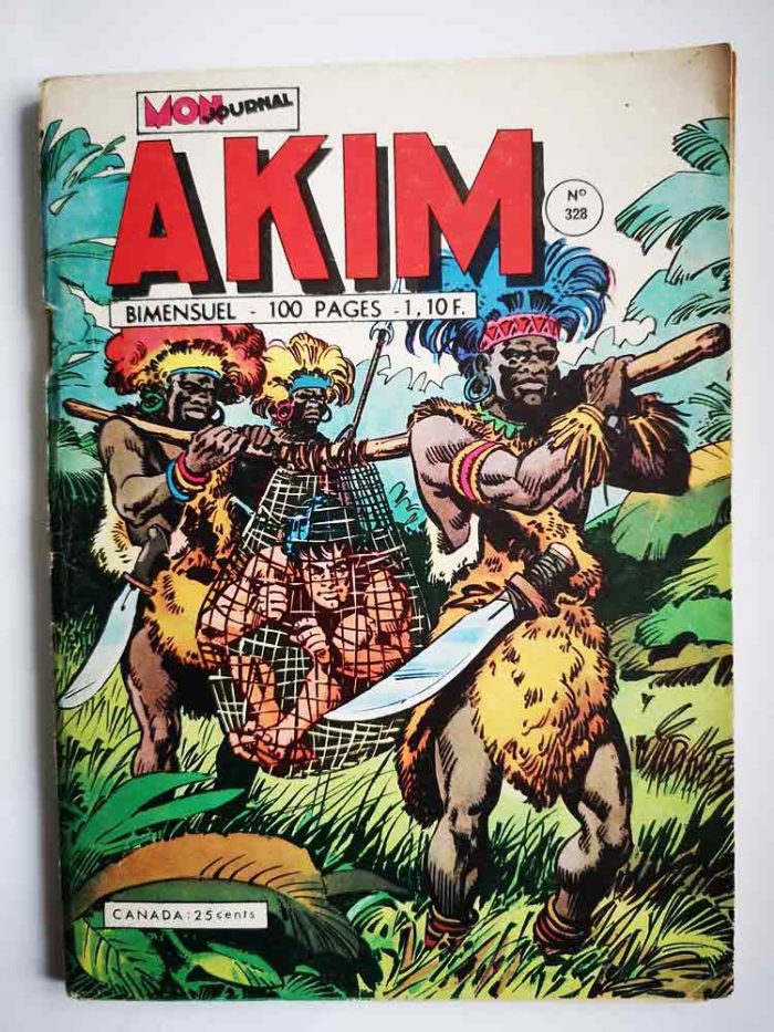 AKIM N°328 - L'œil de feu- MON JOURNAL 1973