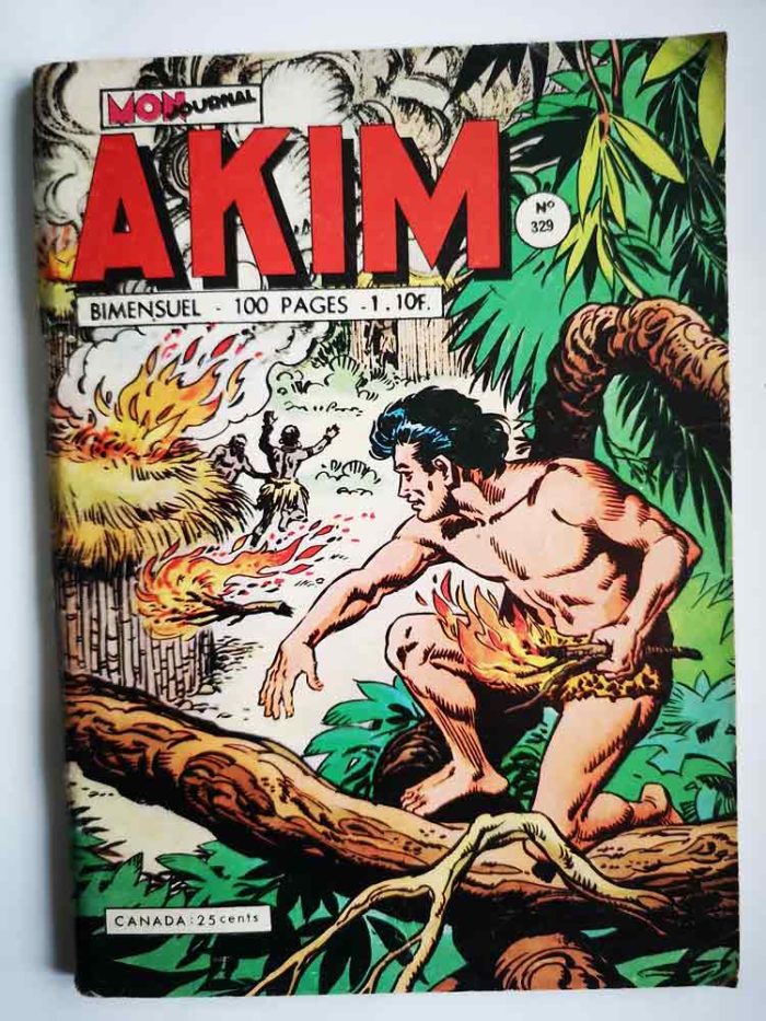 AKIM N°329 - Le Dieu aveugle- MON JOURNAL 1973
