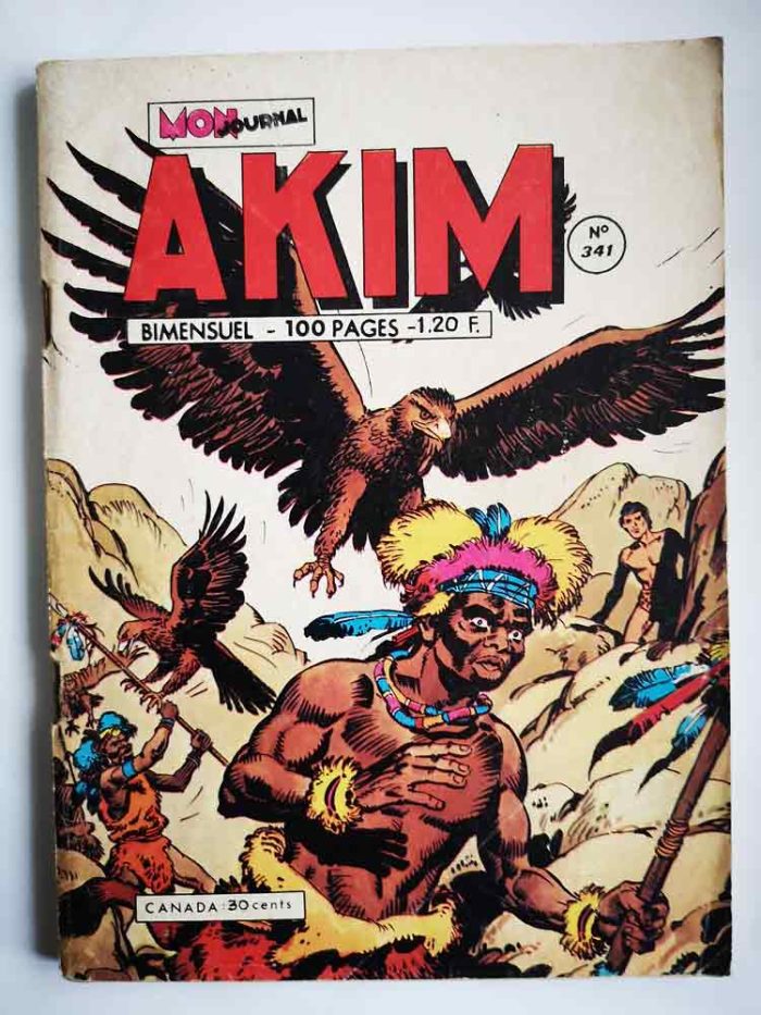 AKIM N°341 - La folle chevauchée - MON JOURNAL 1973