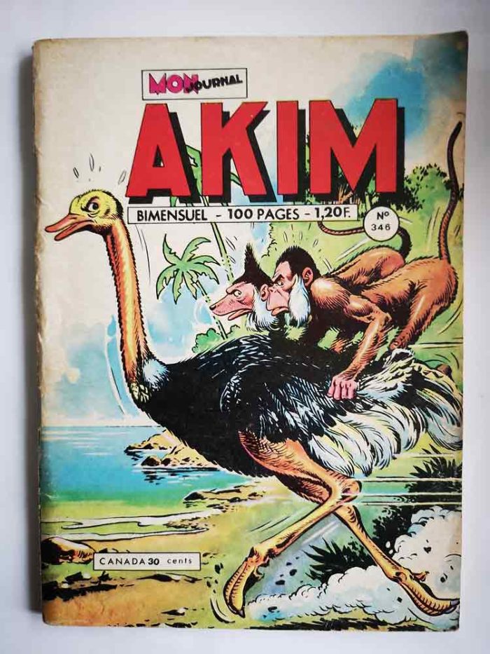 AKIM N°346 - Les déserteurs - MON JOURNAL 1974