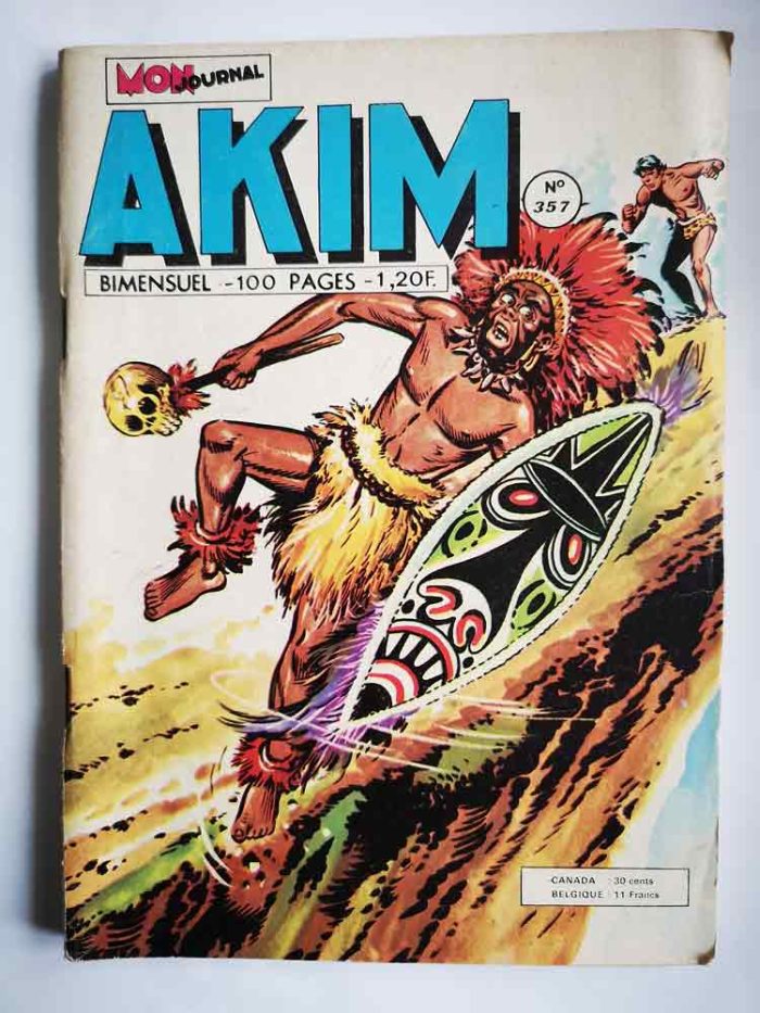 AKIM N°357 - Feu du ciel - MON JOURNAL 1974