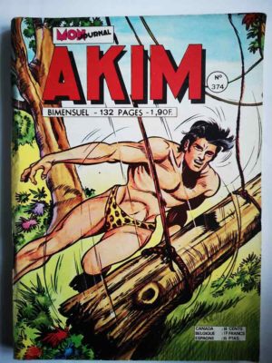 AKIM N°374 – La prisonnière dans l’île – MON JOURNAL 1975