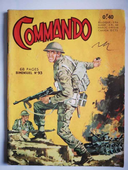 COMMANDO N°93 – Les scooters sous-marins 1 – ARTIMA 1965