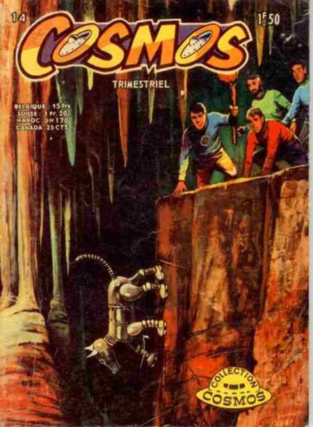 BD COSMOS 2e série N°14 - Grandes chasses sur Orpito - AREDIT 1971