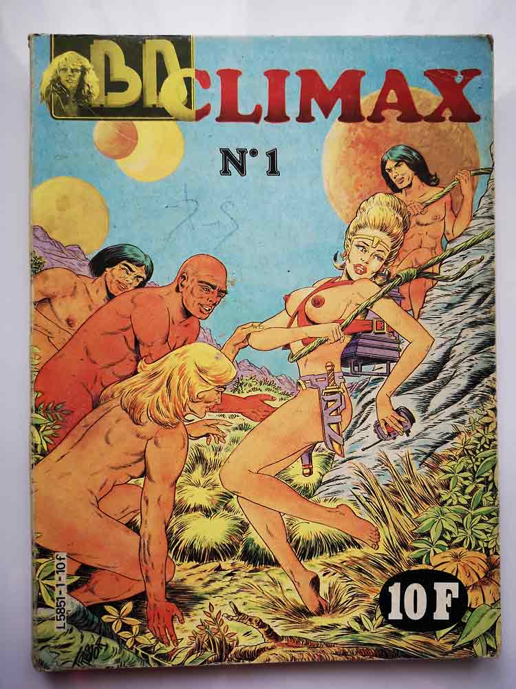 Climax N°1 - Vihila - CAP - Bande dessinée adultes - BD érotique.