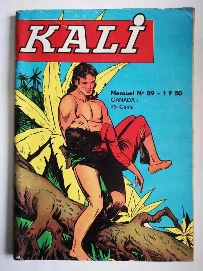 BD KALI Fils de la jungle N°89 - Jeunesse et Vacances 1973