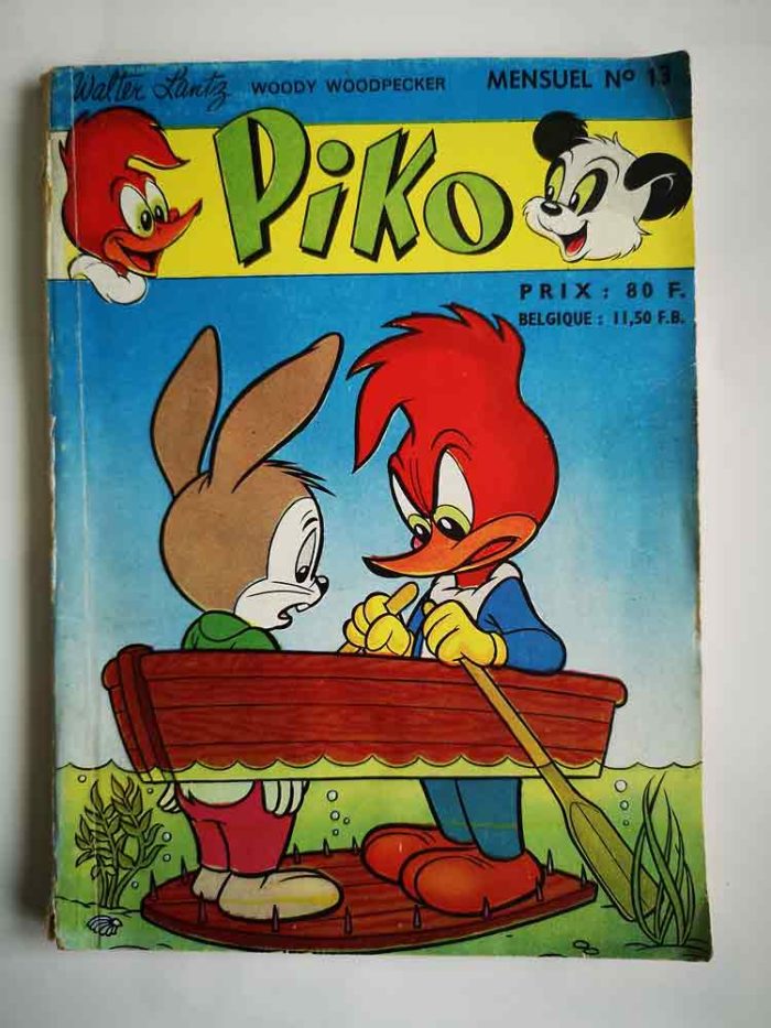 BD PIKO N°13 L'affaire du rubis - SAGE 1959