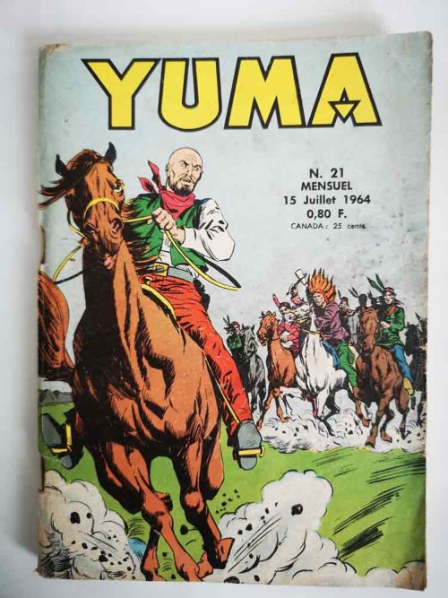 YUMA (1e Série) N°21 – La prisonnière des Comanches – LUG 1964