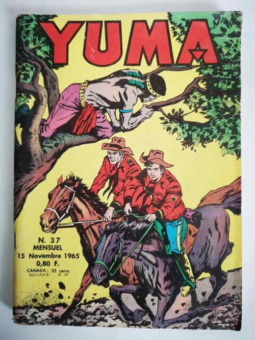 YUMA (1e Série) N°37 – Kit et son prisonnier – LUG 1965
