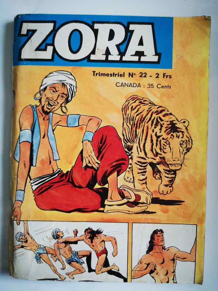 BD Zora 22 Kali fils de la jungle