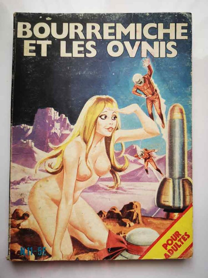 BD adultes Carré Rouge N°11 - Editions Belle France 1980
