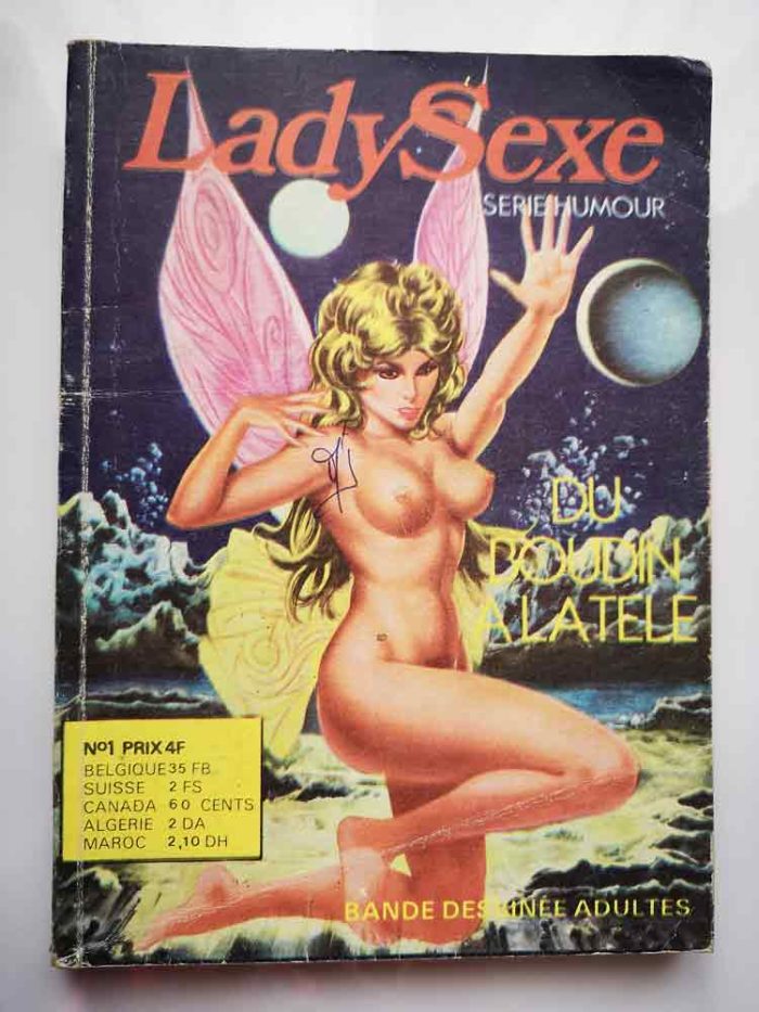 BD adultes Lady Sexe N°1 - Editions du Bois de Boulogne 1977