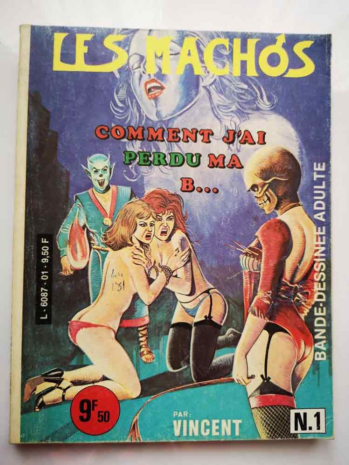 BD adultes Les Machos N°1 - Editora 1984