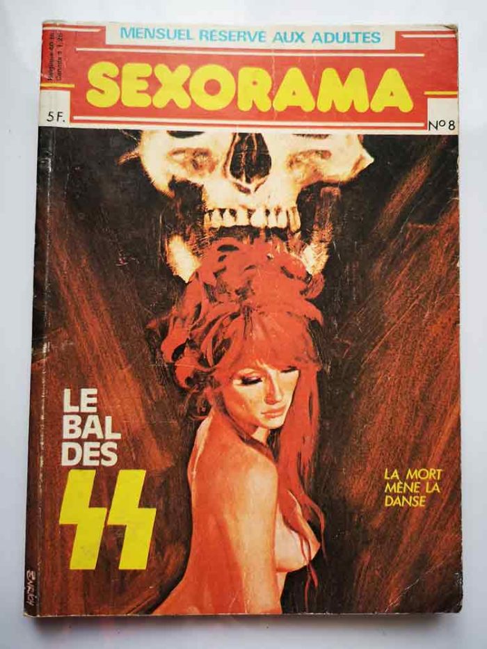 BD adultes SEXORAMA N°8 - Le Bal des SS - CAMPUS 1980