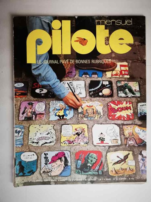 PILOTE MENSUEL N°1 (1974) Loan Sloane (Philippe Druillet)