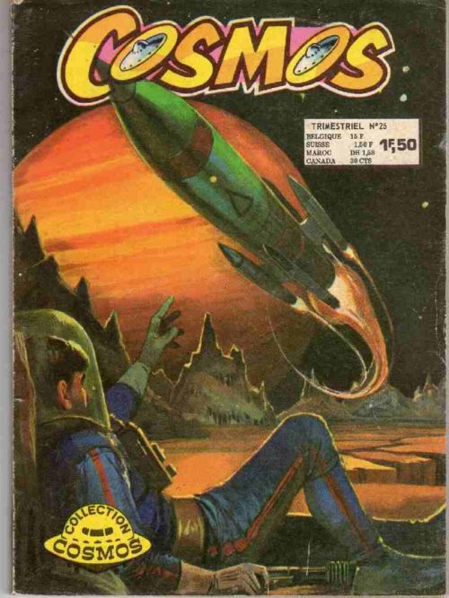 COSMOS 2e série N°25 – Les ravisseurs de l’espace – AREDIT 1973
