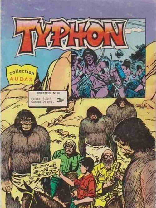 TYPHON N°18 – La terrible piste de Tolmec – AREDIT 1979