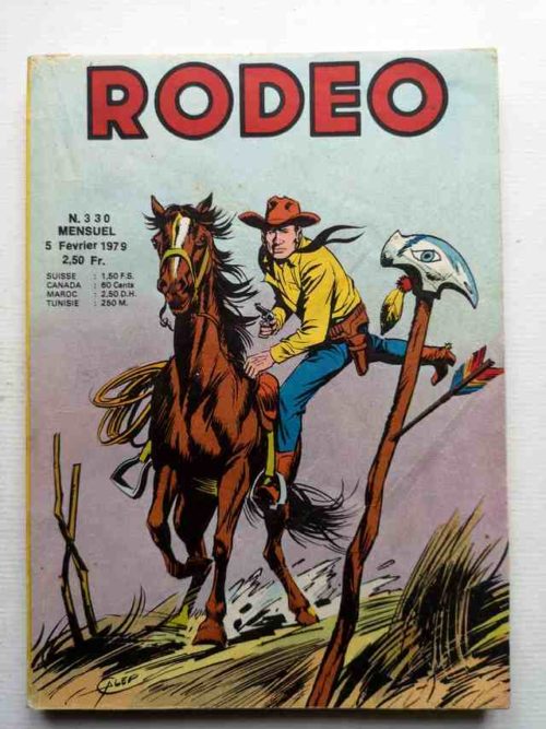 RODEO N°330 TEX WILLER – Les chasseurs de scalps (2e partie) LUG 1979