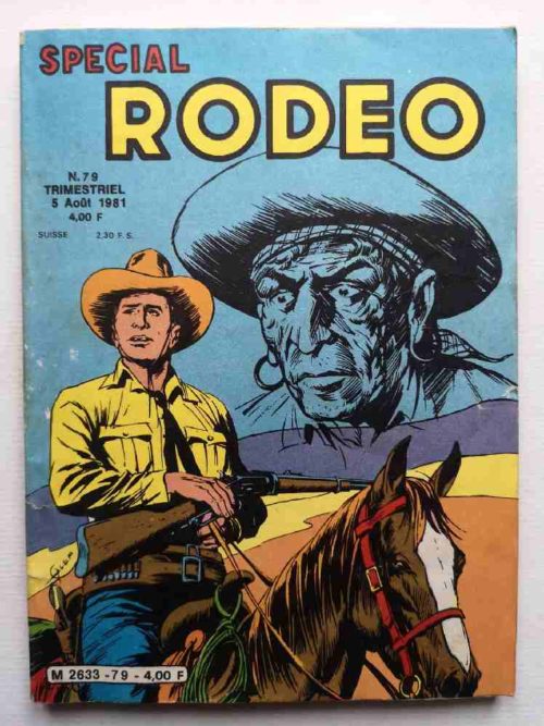 RODEO SPECIAL N°79 TEX WILLER – El muerto (2e partie) LUG 1981