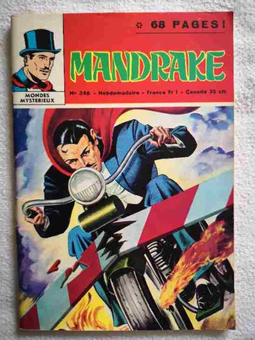 MANDRAKE N°346 Chasse hallucinante (2/2) Remparts 1971