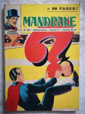 MANDRAKE N°354 – Les photos mystérieuses – Remparts 1972