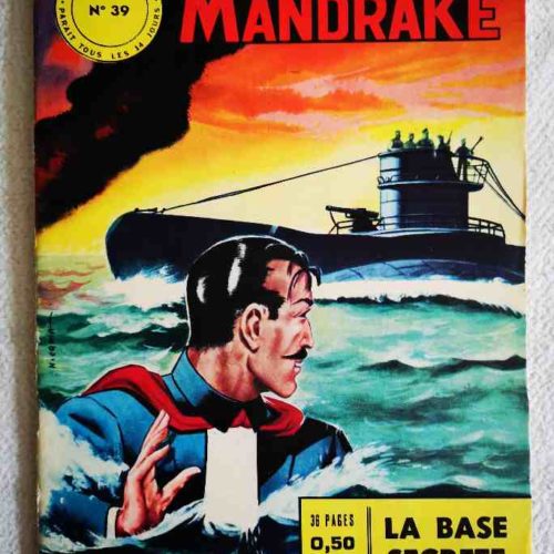 MANDRAKE N°39 La base secrète – Remparts 1964