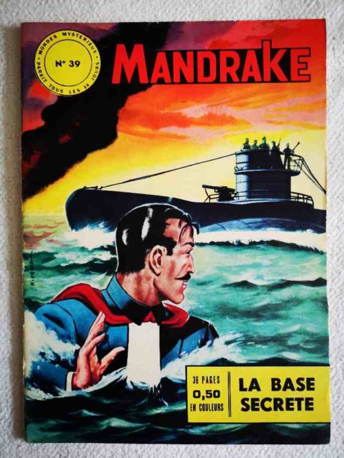 MANDRAKE N°39 La base secrète – Remparts 1964