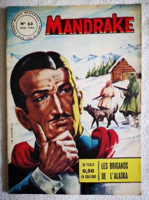MANDRAKE N°63 Les brigands de l’Alaska – Remparts 1965