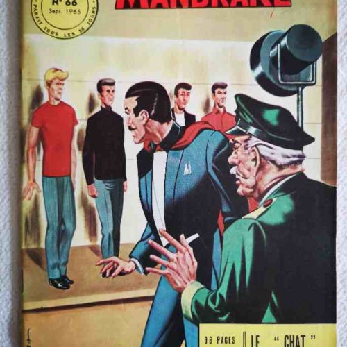 MANDRAKE N°66 Le chat insaisissable – Remparts 1965