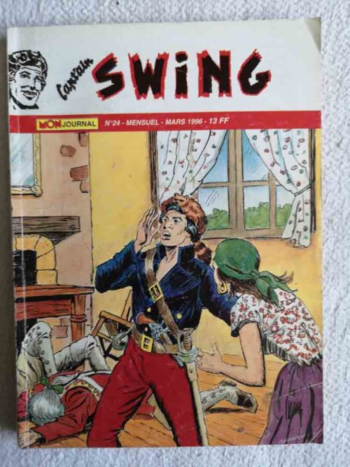 CAPTAIN SWING (2e série) N°24 Kaï Pouik tombe sur un bec – MON JOURNAL 1996