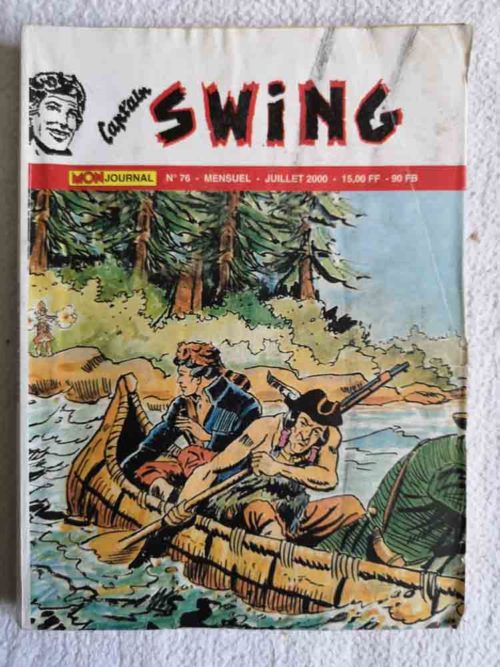 CAPTAIN SWING (2e série) N°76 – L’infernal tondu moustachu – MON JOURNAL 2000