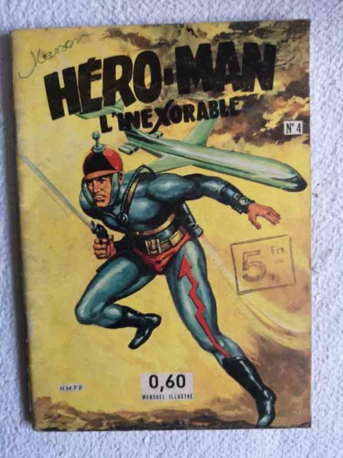 HERO MAN L’INEXORABLE N°4 PERDUS DANS VENUS – LUTECE 1970