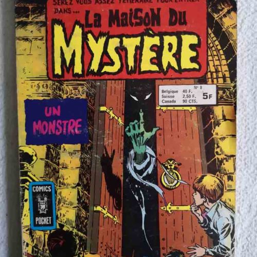 LA MAISON DU MYSTERE N°8 – Un monstre – ARTIMA 1978
