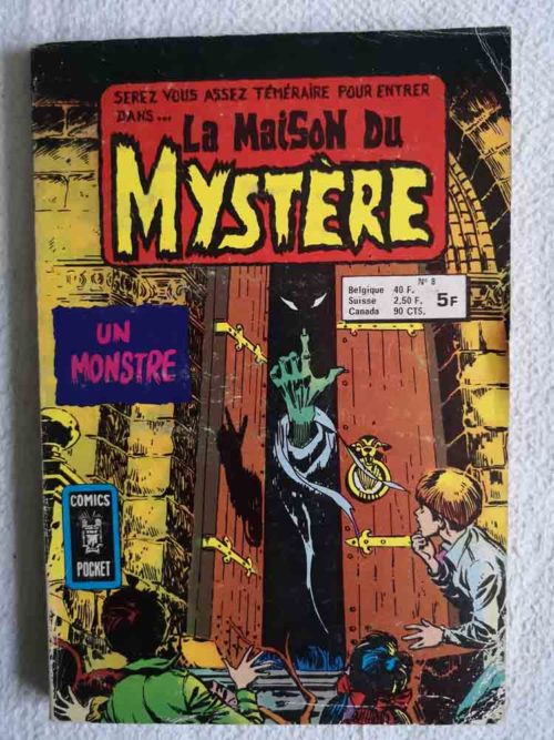 LA MAISON DU MYSTERE N°8 – Un monstre – ARTIMA 1978