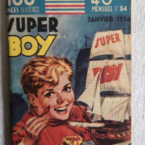 SUPER BOY N°54 – Le château des Shauten – IMPERIA 1954
