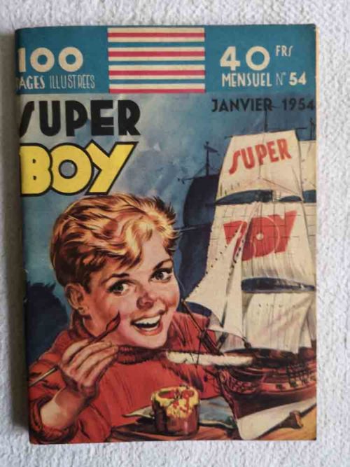 SUPER BOY N°54 – Le château des Shauten – IMPERIA 1954