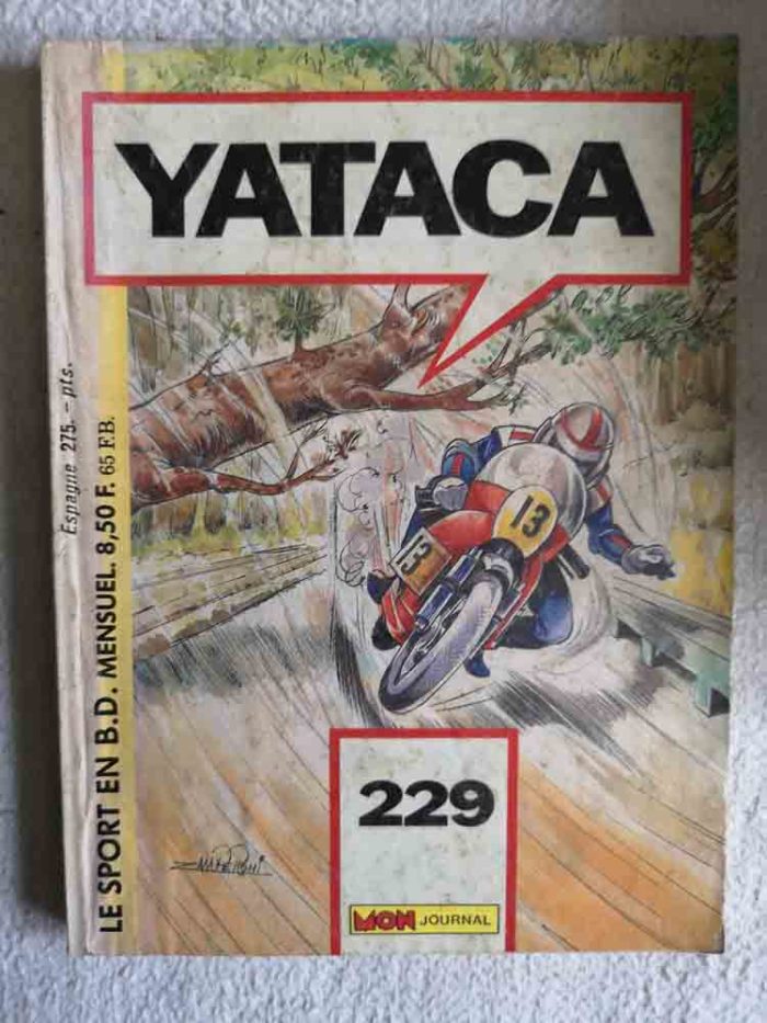YATACA N°229 Goal Keeper - L'éclair vert - MON JOURNAL 1987