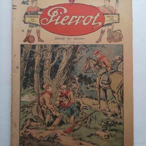 PIERROT 6e année n°50 – Le Mystère de la forêt en feu (Henri Ferran) Montsouris 1931