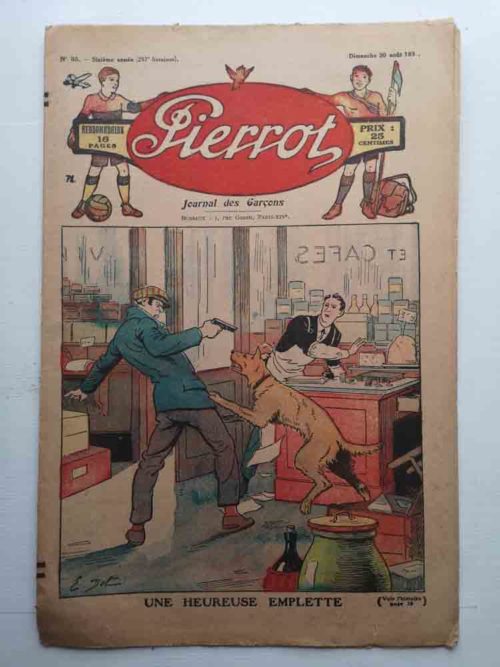 PIERROT 6e année n°35 – Une heureuse emplette (Emile Dot) Montsouris 1931