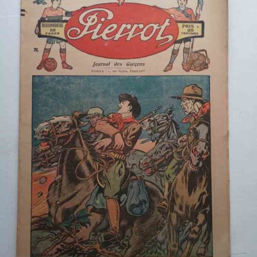 PIERROT 6e année n°48 – Le Mystère de la forêt en feu (Henri Ferran) Montsouris 1931