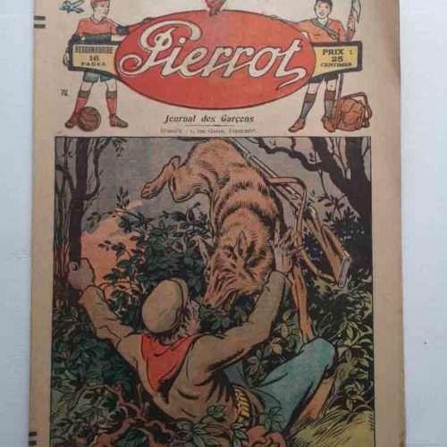 PIERROT 6e année n°43 – Le Mystère de la forêt en feu (Henri Ferran) Montsouris 1931