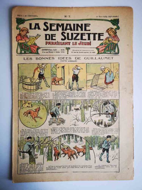 La Semaine de Suzette 15e année n°7 (1919) – Les bonnes idées de Guillaumet (Conte Lorrain)