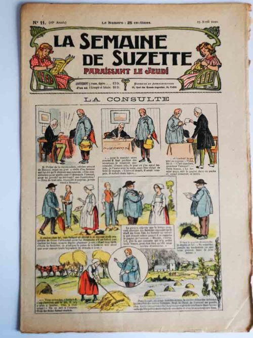 La Semaine de Suzette 16e année n°11 (1920) La consulte (Guydo)